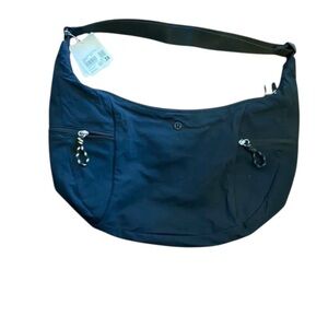 NWT Lululemon large slouchy sling bag BLACK